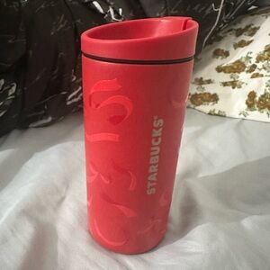 Starbucks Red Ribbon Tumbler